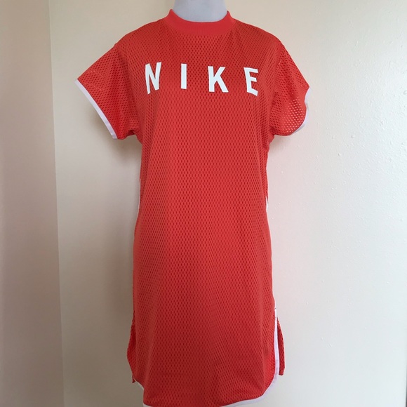 NWT Nike Sportswear Mesh Dress - Picture 2 of 8